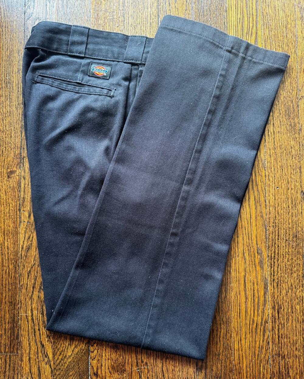VINTAGE 00s Dickies 874 ORIGINAL WORK PANTS BLACK HONDURAS Y2K SKATER STREETWEAR
